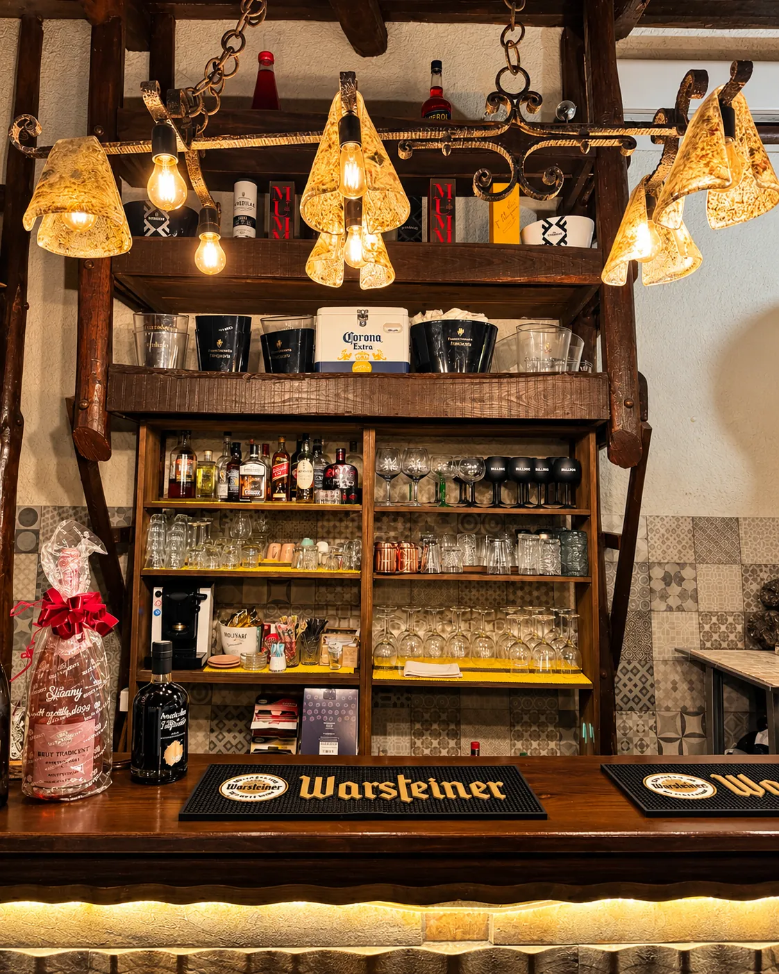 Il bancone del bar
