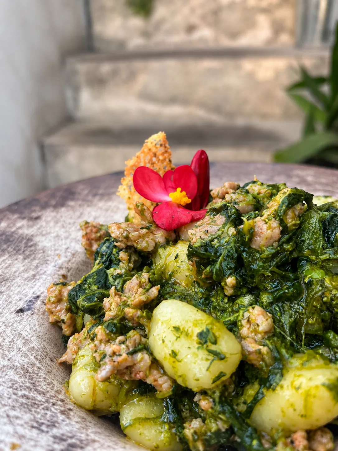 Gnocchi con verdure
